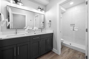 Towels, toilet paper