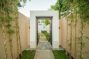 Fachada da propriedade