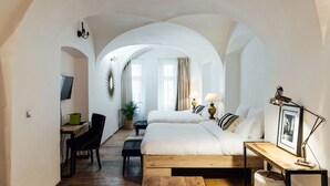 Family Suite, Multiple Beds | In-room safe, blackout drapes, soundproofing - Nana Macs (Prague)