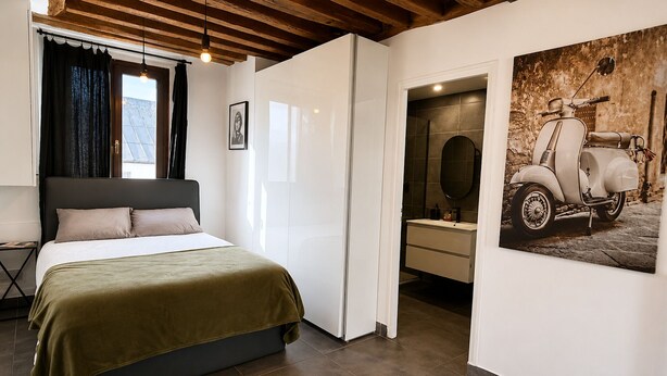1 bedroom, soundproofing, iron/ironing board, WiFi (free) - Le Loft Gravilliers (Paris)