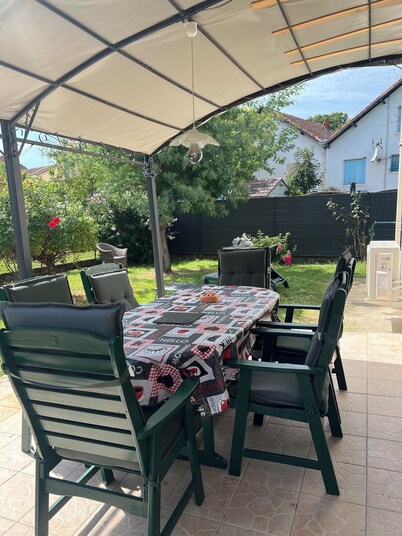 Small apartment with garden