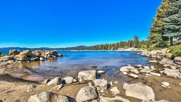 Accommodatie ligt op het strand