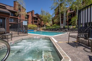 Pool - Location, Amenities and Value!  Near Ski Area Split Level Condo, Access to Pool, (Steamboat Springs)
