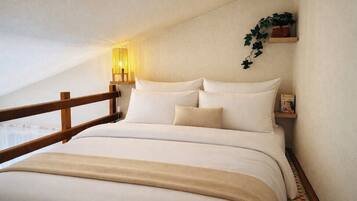 1 chambre, fer et planche à repasser, draps fournis