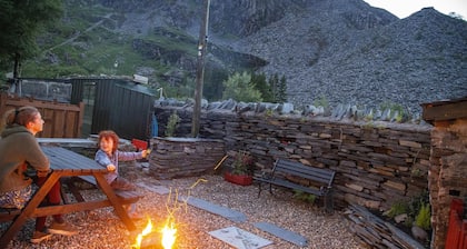 Traditional North Welsh Slate Miners Cottage