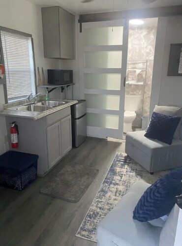 Delightful kitchenette style tiny homes.