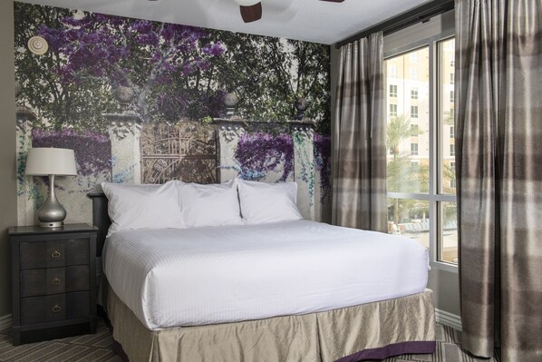 2 bedrooms, in-room safe, WiFi, bed sheets