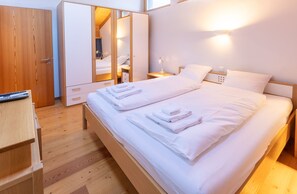 Apartamento família | 3 quartos, roupas de cama premium, edredons de pluma