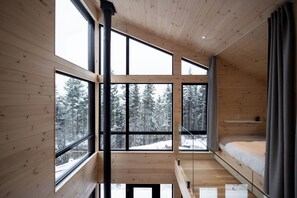 1 bedroom, desk, WiFi, bed sheets - Le Aika with spa & petfriendly - Maelström Mountain (CITQ#311053) (Lac-Beauport)