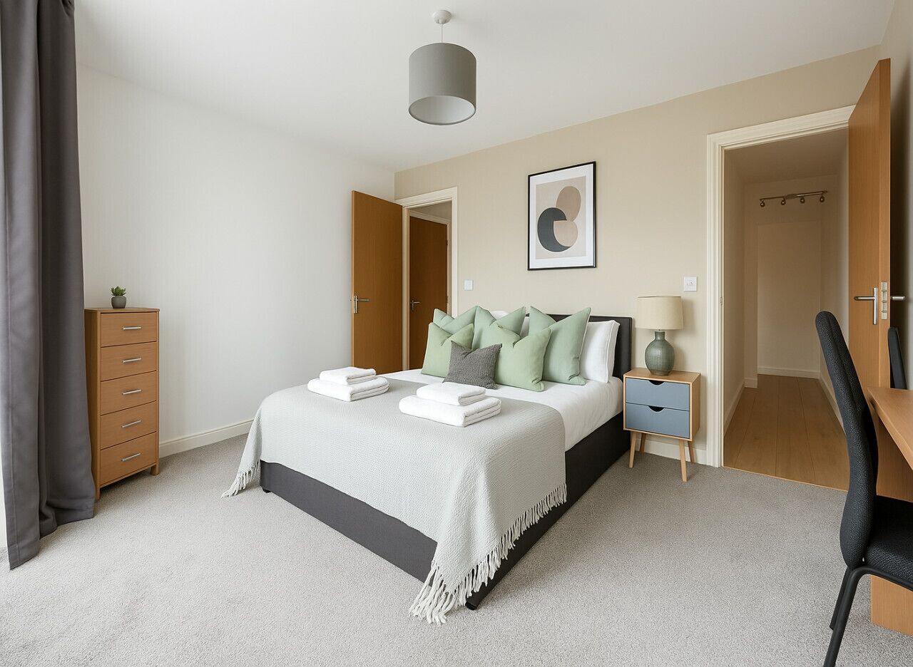 2 bedrooms, iron/ironing board, free WiFi, bed sheets