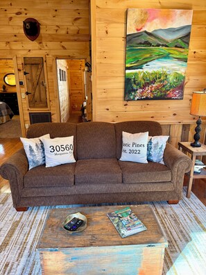 TV connectée, cheminée