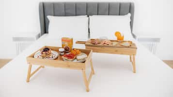 Petit déjeuner préparé sur commande servi tous les jours en supplément