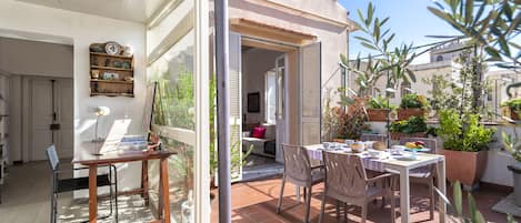 Restauration en plein air