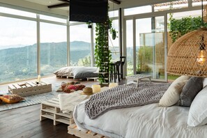 Luxury Suite | Premium bedding, down duvets, minibar, in-room safe - Sukha Resort (La Calera)
