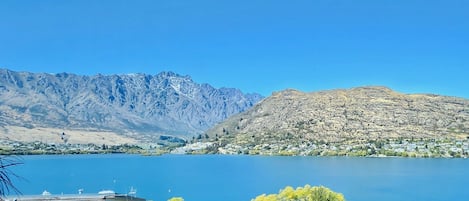 Blick von der Unterkunft