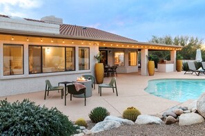 Außenpool, beheizter Pool