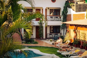 Terrace/patio - Hotel Oro Viejo (Nazca)