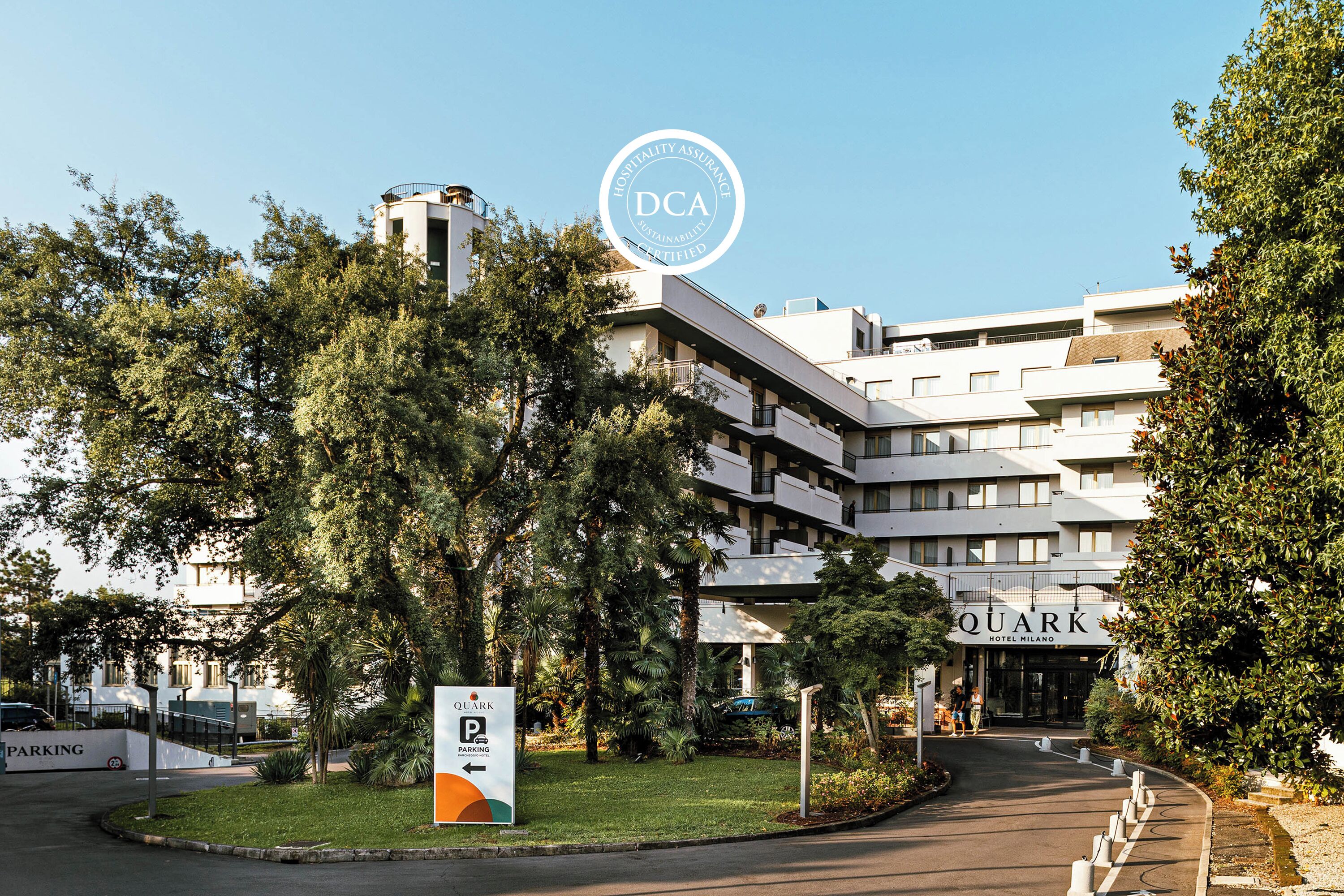 Façade de l’hébergement