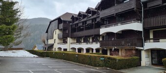 Nid Douillet hyper center de villard de lans 4 pers. Garden and Parking