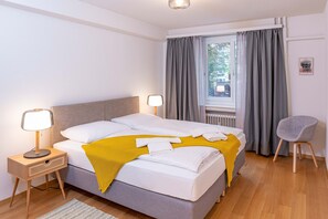 Apartamento City, 1 habitación | 1 dormitorio, escritorio, espacio para trabajar con un portátil