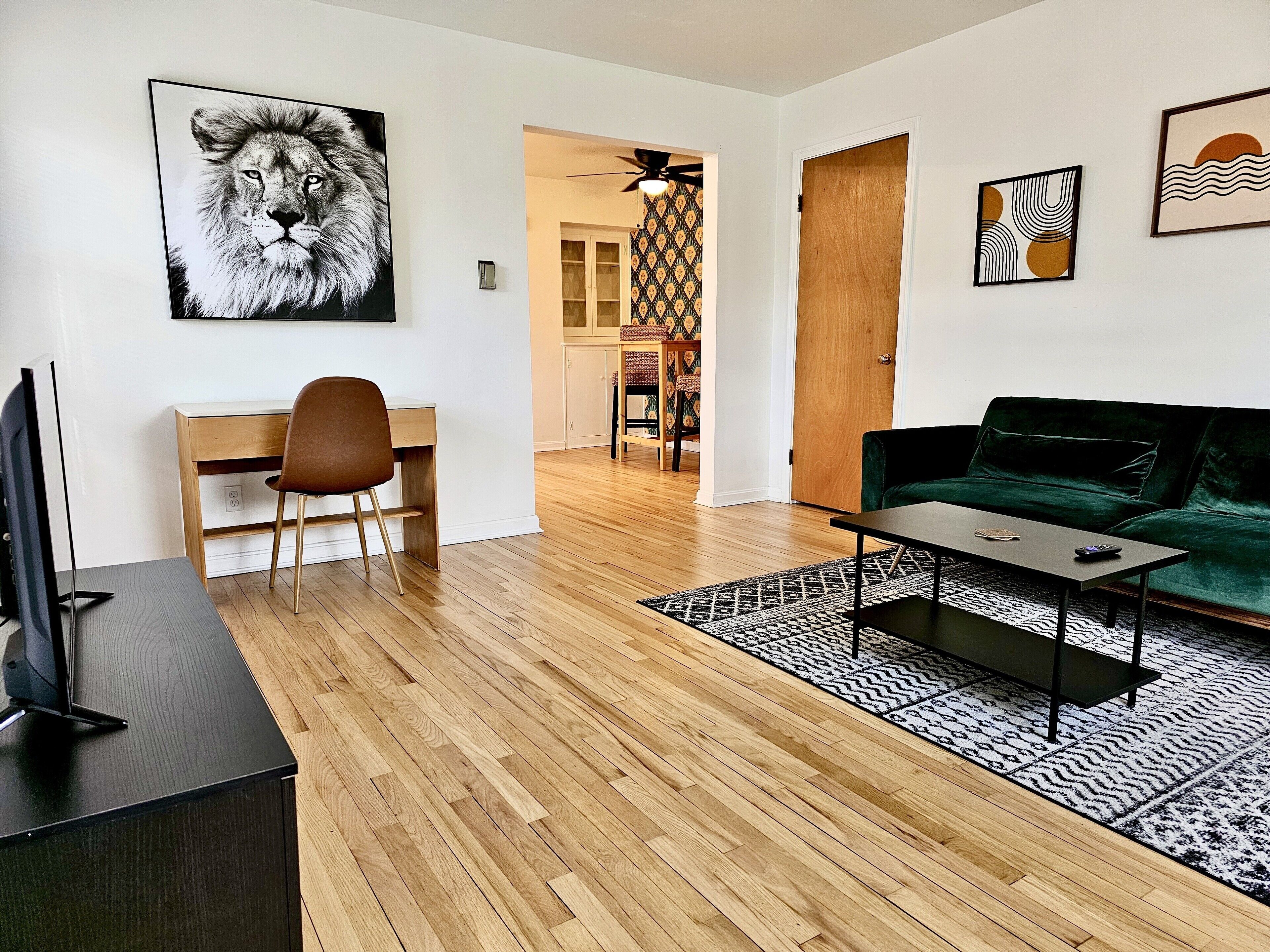 The Lion’s Den 🦁 Newly Updated 1Bed/1Bath For Long Term Stays