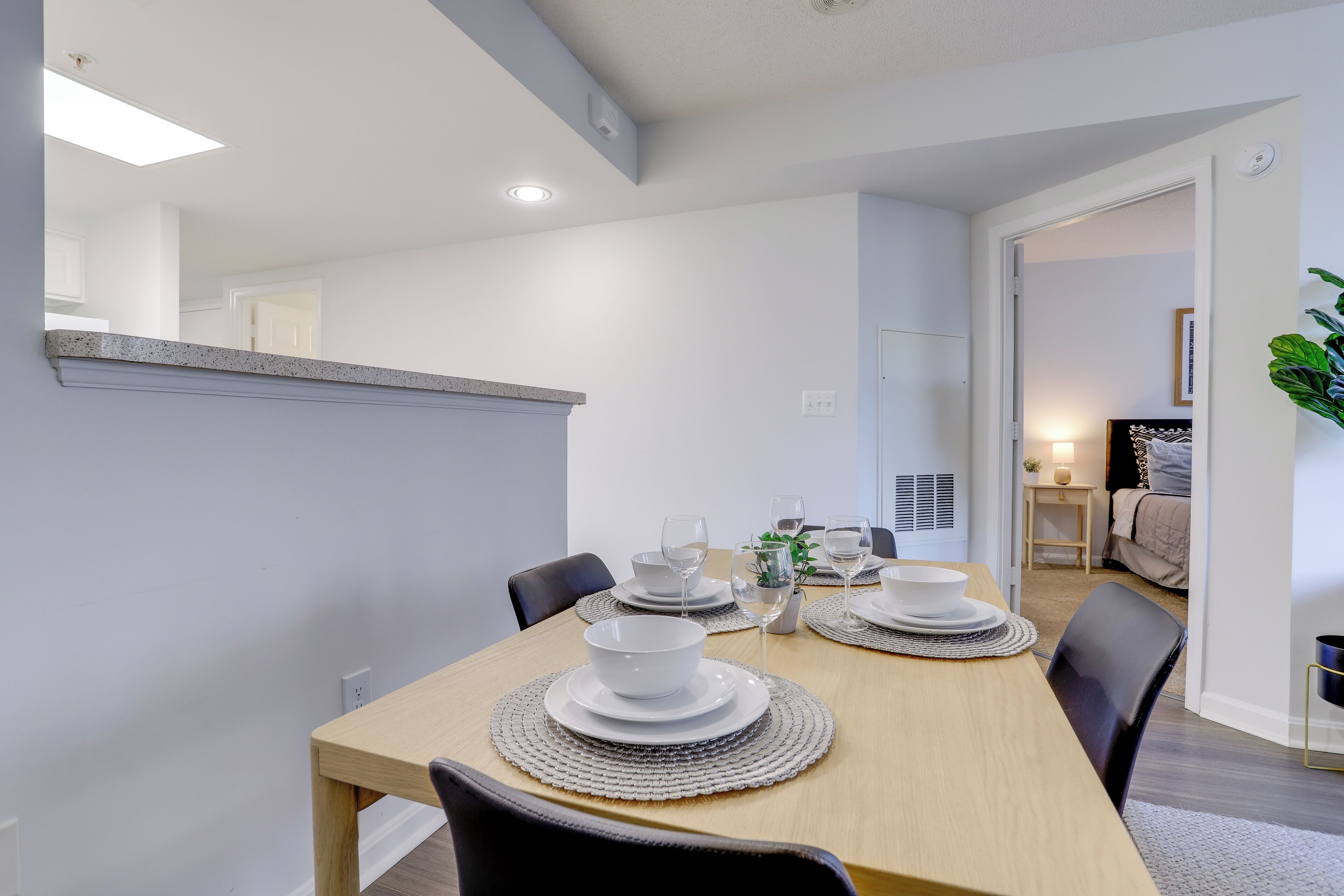 Comfort Apartment, 1 Bedroom, City View | Ruang makan