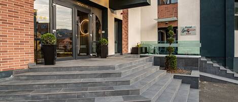 Façade de l’hébergement