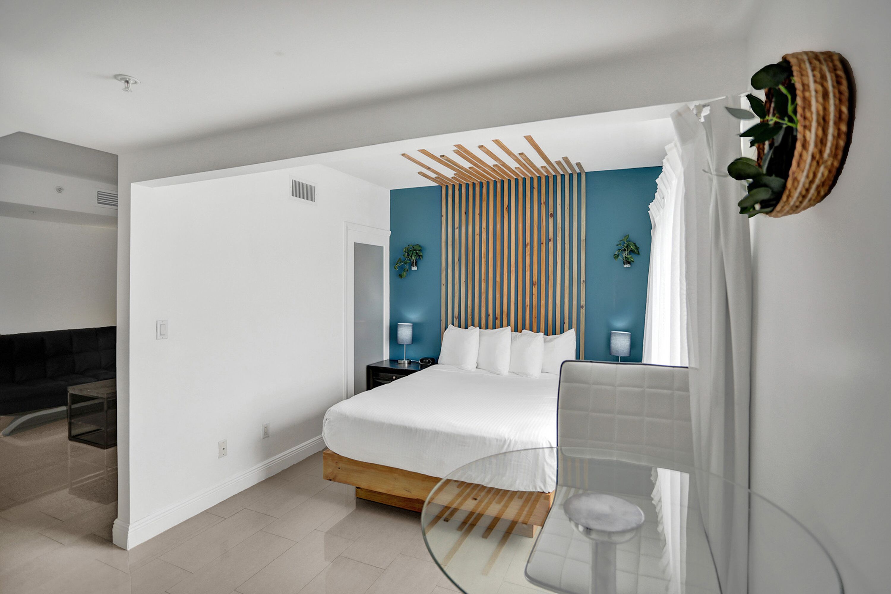 2 habitaciones, tabla de planchar con plancha y wifi 