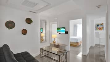 1 habitación, tabla de planchar con plancha y wifi