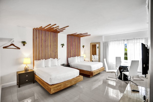 1 habitación, tabla de planchar con plancha y wifi