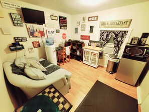 Shared Dormitory, 1 Bedroom | Living area - Room-black-white Rm By Yale U (New Haven)