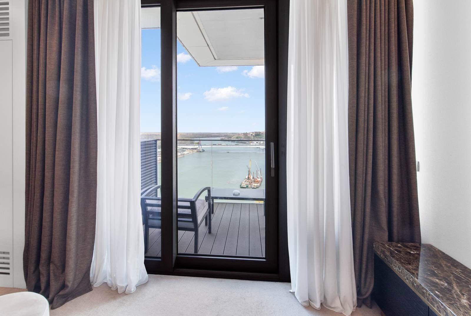 Executive-Apartment, 2 Schlafzimmer, Flussblick | Ausblick vom Zimmer