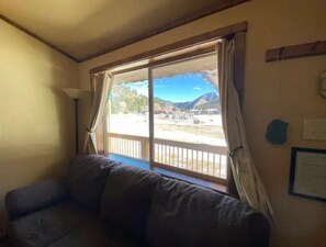 TV, fireplace - 4K River Ranch • Condo 2 • Sleeps 4 (Red River)