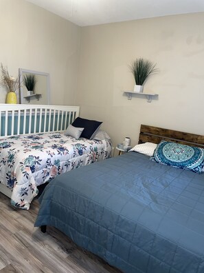 2 bedrooms, WiFi, bed sheets