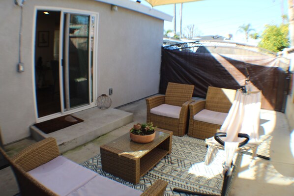 Property grounds - La Casita de Whittier, private unit 1bed washer/dryer (Whittier)