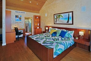1 slaapkamer, een bureau, een strijkplank/strijkijzer, gratis wifi
