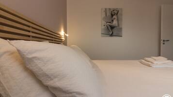 2 slaapkamers, wifi, beddengoed