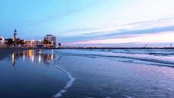 Accommodatie ligt op het strand