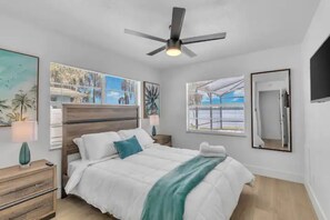 4 bedrooms, iron/ironing board, travel crib, free WiFi