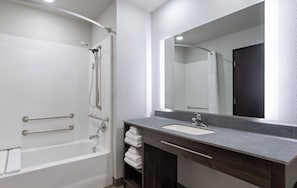 Free toiletries, hair dryer, towels, soap