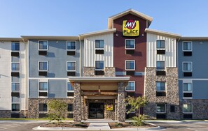 Fassade der Unterkunft