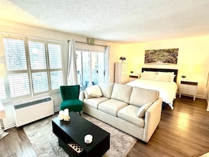 Apartment, 1 Bedroom, Patio, Garden View | 2 bedrooms, iron/ironing board
