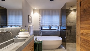 Shower, towels