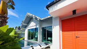 Casa, 3 habitaciones, alberca privada, vista al jardín | Exterior