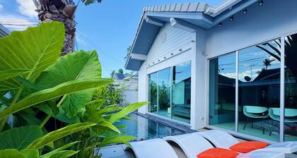 Contemporary 3bd Safari Pool Villa Near Nai Yang Beach