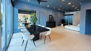 Casa, 3 habitaciones, alberca privada, vista al jardín | Sala de estar