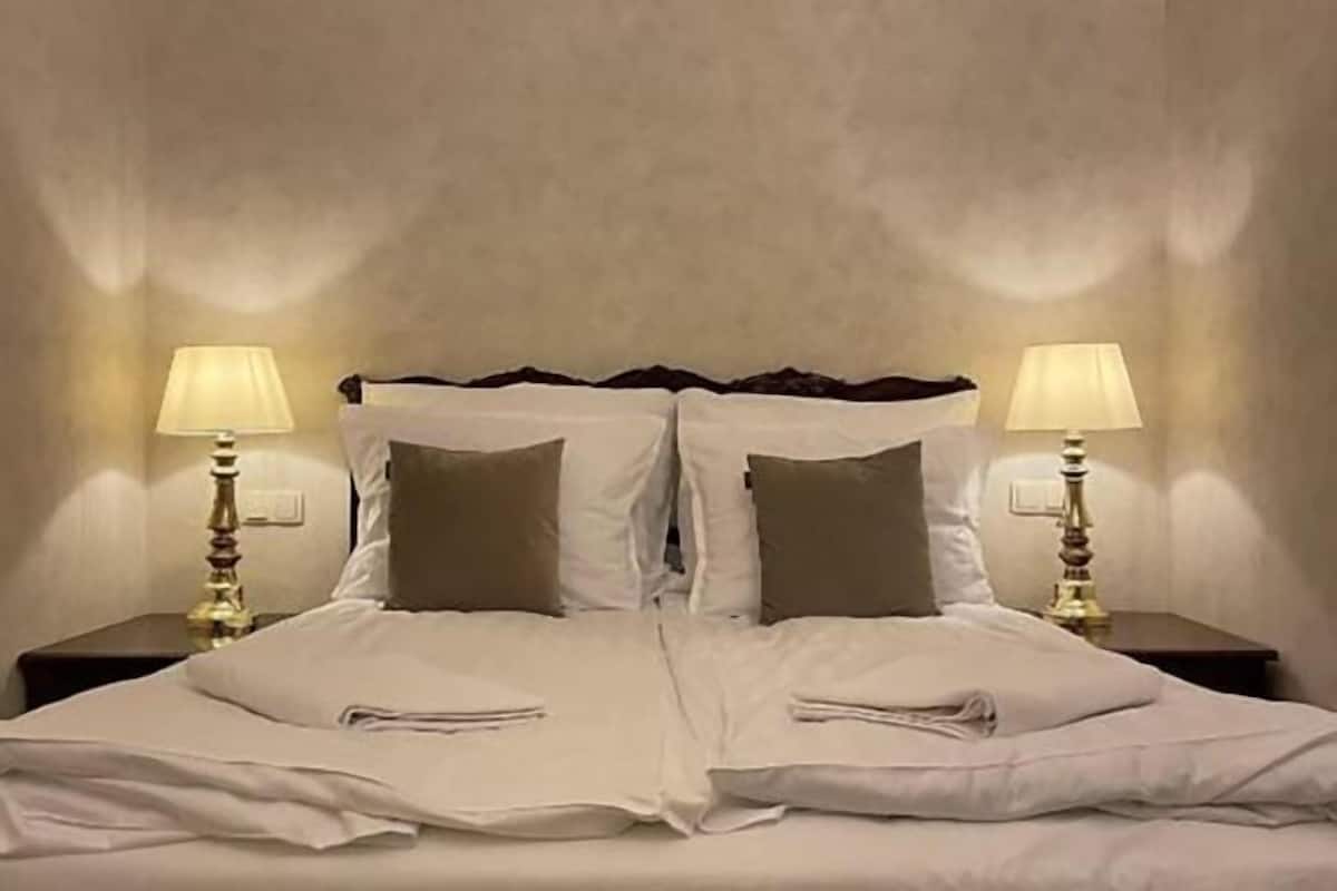 Minibar, escritorio, tabla de planchar con plancha y wifi gratis