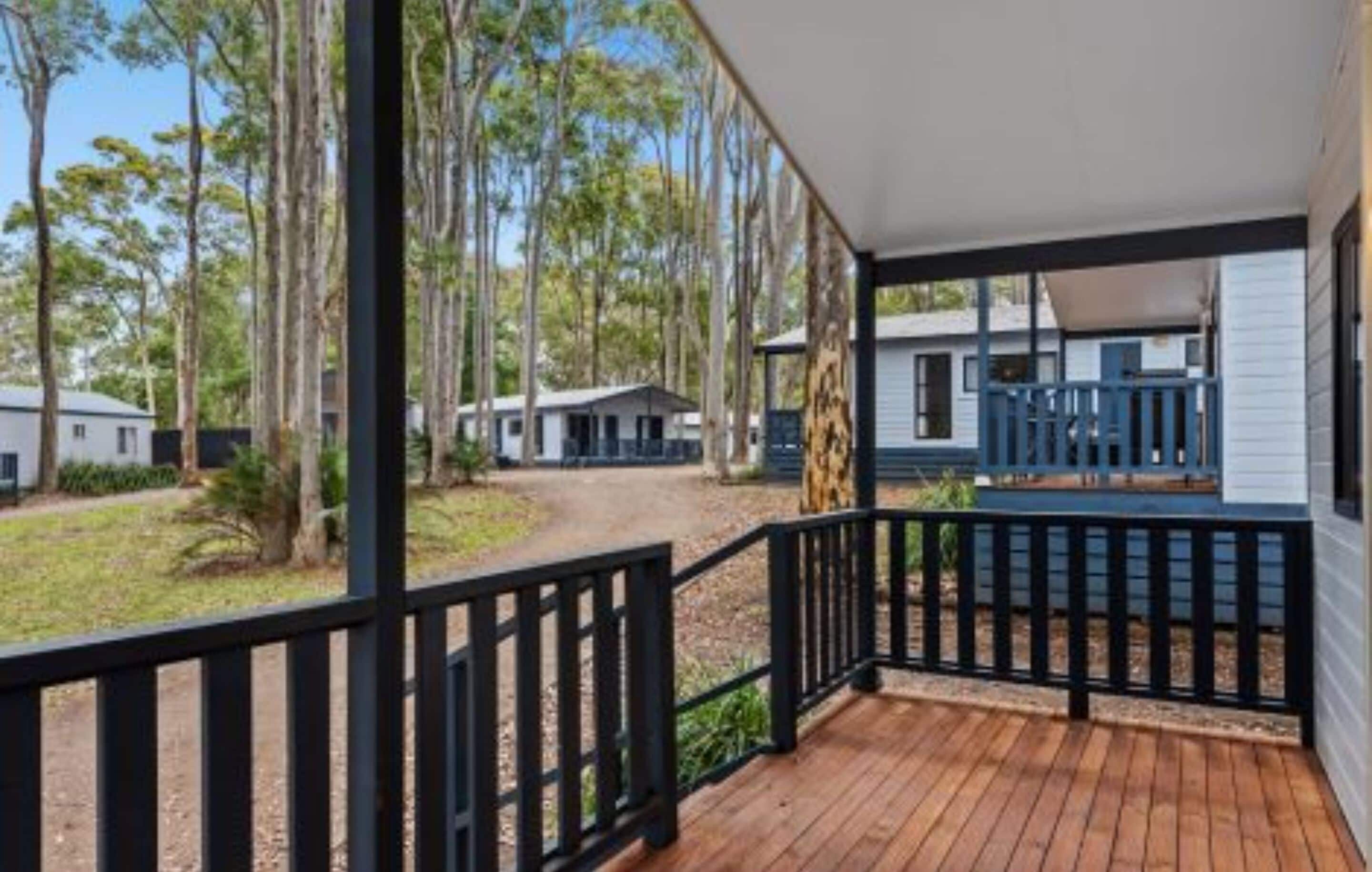 Superior 2 Bedroom Cabin - Sleeps 4 | Terrace/patio