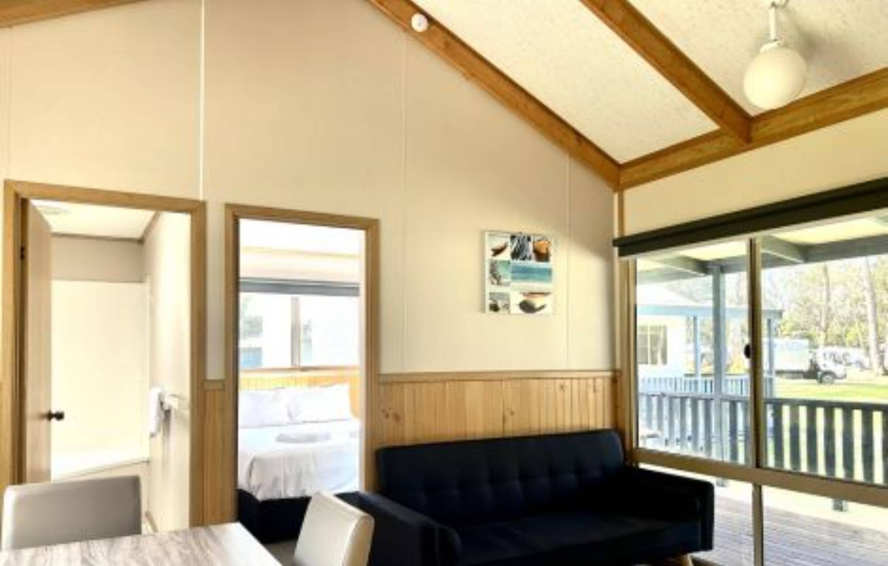 Standard-Ferienhütte, 2 Schlafzimmer (Sleeps 5, Pet Friendly) | Wohnbereich