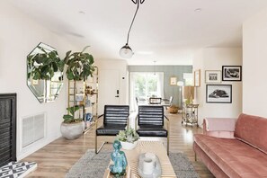 Living & Dining Room - Lush Palm Springs Oasis w/ Private Hot Tub (PALM SPRINGS)